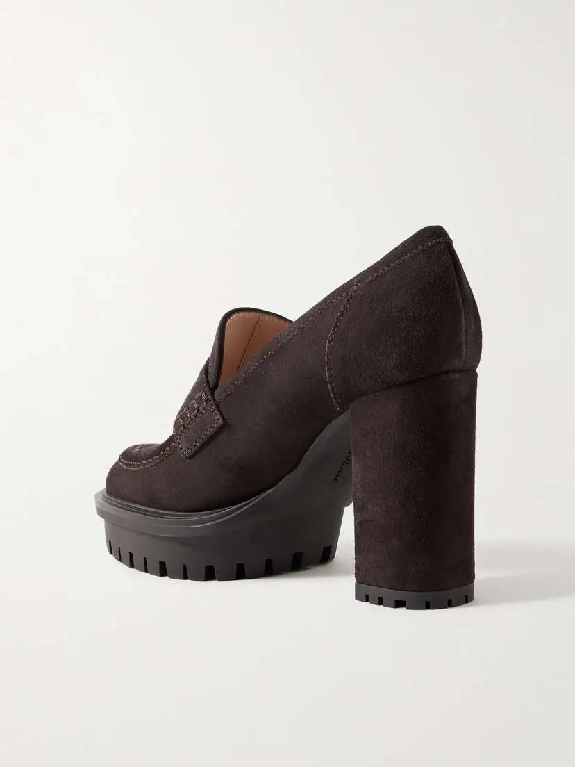 Gianvito Rossi 70 Suede Pumps | Thumbnail 3 Gianvito Rossi 70 Suede Pumps | Thumbnail 3