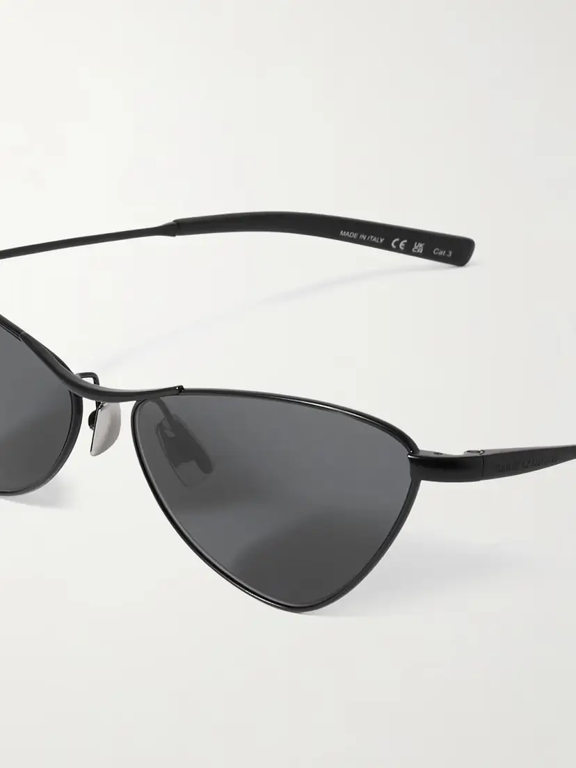 Saint Laurent Eyewear Cat-eye Metal Sunglasses | Thumbnail 4
