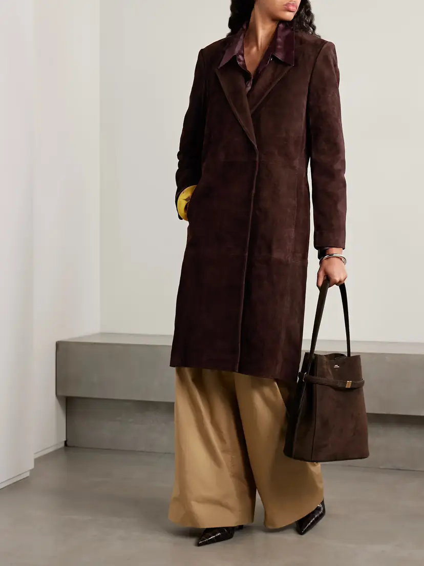 Staud Sabine Suede Coat | Thumbnail 2