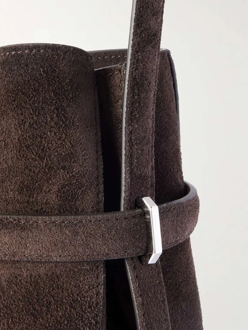 TOTEME Belted Suede Tote | Thumbnail 4 TOTEME Belted Suede Tote | Thumbnail 4