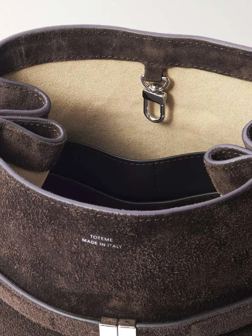 TOTEME Belted Suede Tote | Thumbnail 5 TOTEME Belted Suede Tote | Thumbnail 5