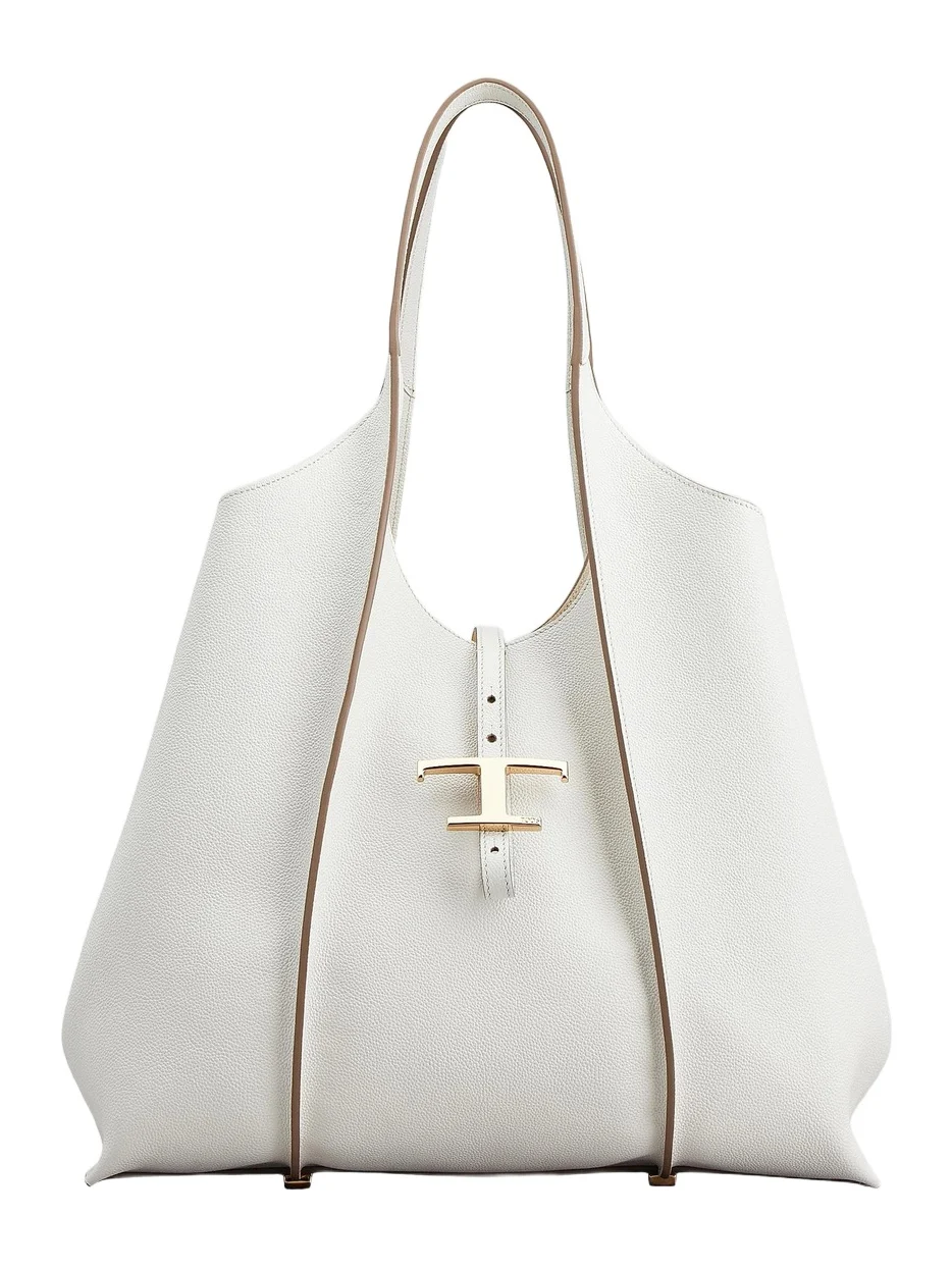 Women's Medium T Timeless Leather Shopper Tote Bag
