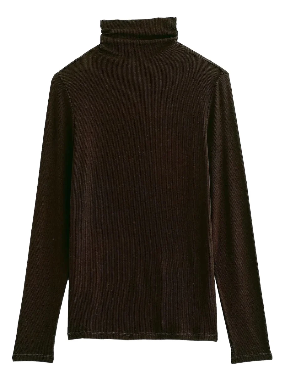 AG Jeans Women's Chels Cotton Turtleneck Sweater