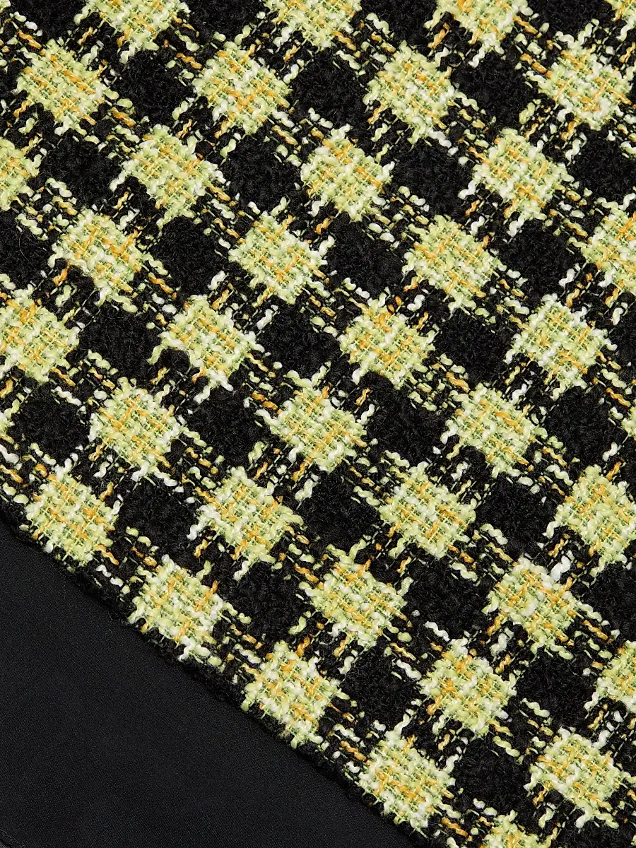 Toccin Women's Spencer Tweed & Organza Miniskirt - Jet Citron Multi | Thumbnail 7 Toccin Women's Spencer Tweed & Organza Miniskirt - Jet Citron Multi | Thumbnail 7