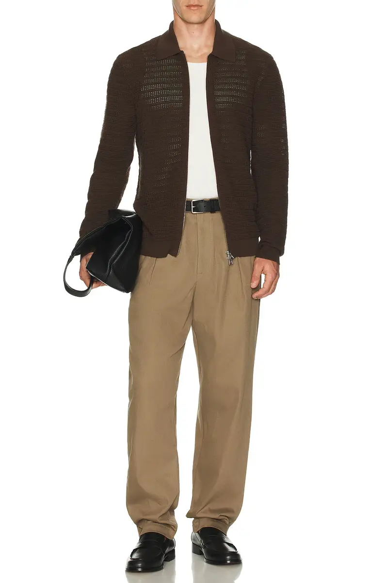 NN07 Gustav Long Sleeve Zip Sweater | Thumbnail 4