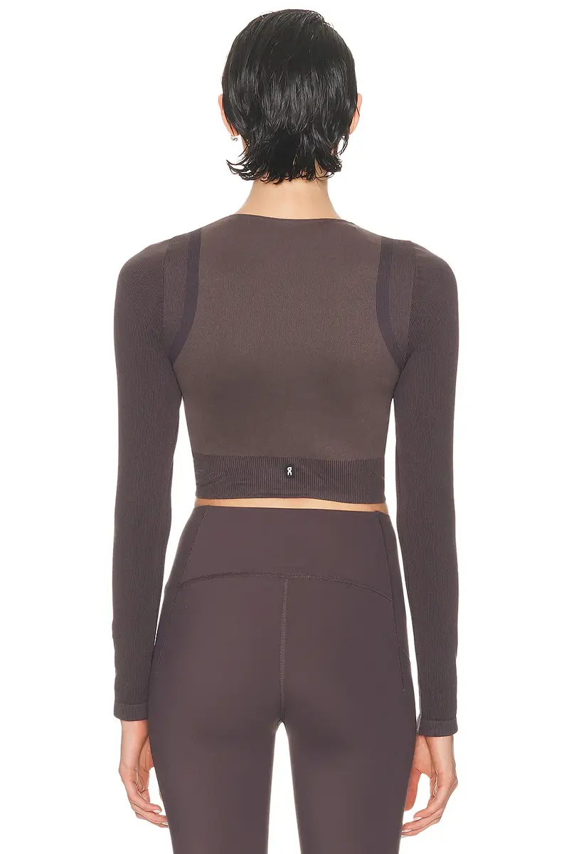 ON Studio Knit Long Crop Top | Thumbnail 3