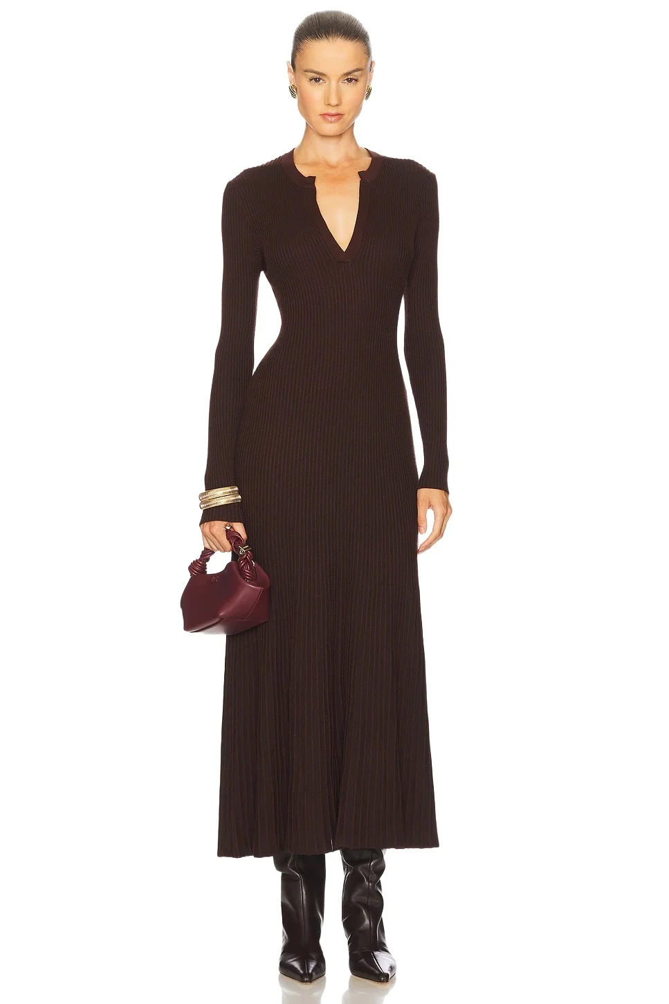 Bardot Hattie Knit Midi Dress