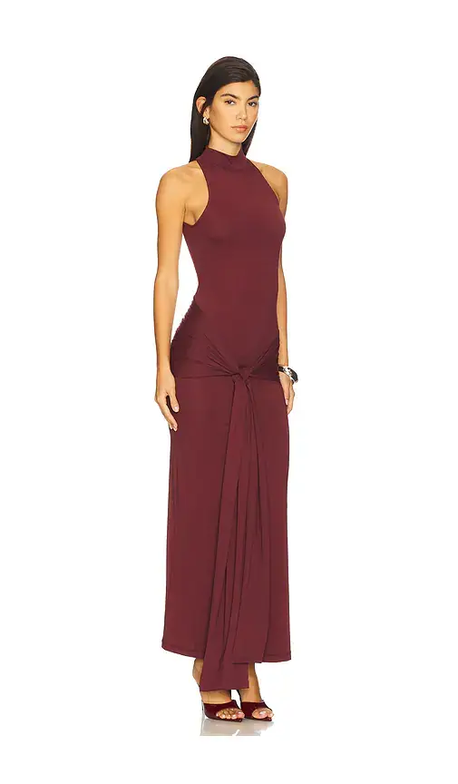 Bardot Isadora Maxi Tie Front Dress | Thumbnail 2 Bardot Isadora Maxi Tie Front Dress | Thumbnail 2