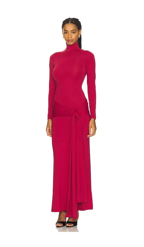 Bardot Alix Maxi Tie Front Dress | Thumbnail 2 Bardot Alix Maxi Tie Front Dress | Thumbnail 2