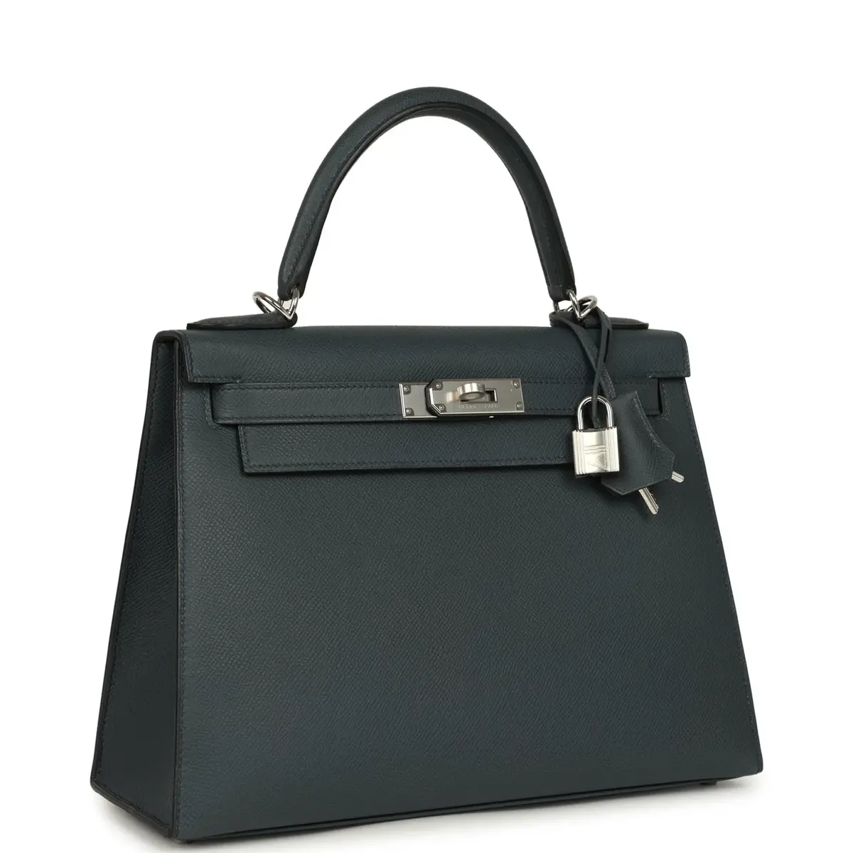 HERMÈS Hermes Kelly Sellier 28 Gris Misty Epsom Palladium Hardware | Thumbnail 2 HERMÈS Hermes Kelly Sellier 28 Gris Misty Epsom Palladium Hardware | Thumbnail 2
