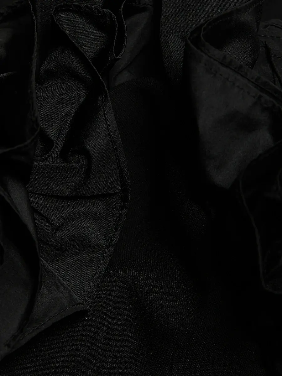 Cinq à Sept Women's Kassia Ruffled Strapless Gown | Thumbnail 7 Cinq à Sept Women's Kassia Ruffled Strapless Gown | Thumbnail 7