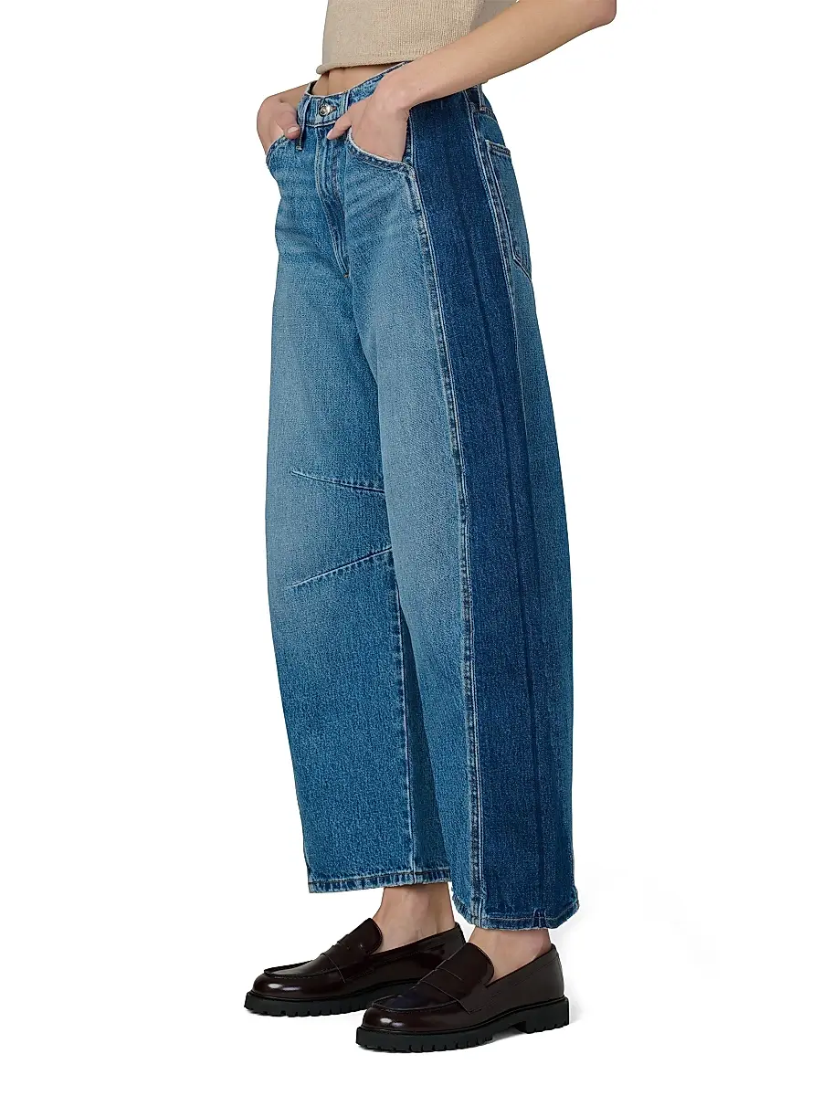 Joe's Jeans Women's The Bowie Two-Tone High-Rise Jeans | Thumbnail 4 Joe's Jeans Women's The Bowie Two-Tone High-Rise Jeans | Thumbnail 4
