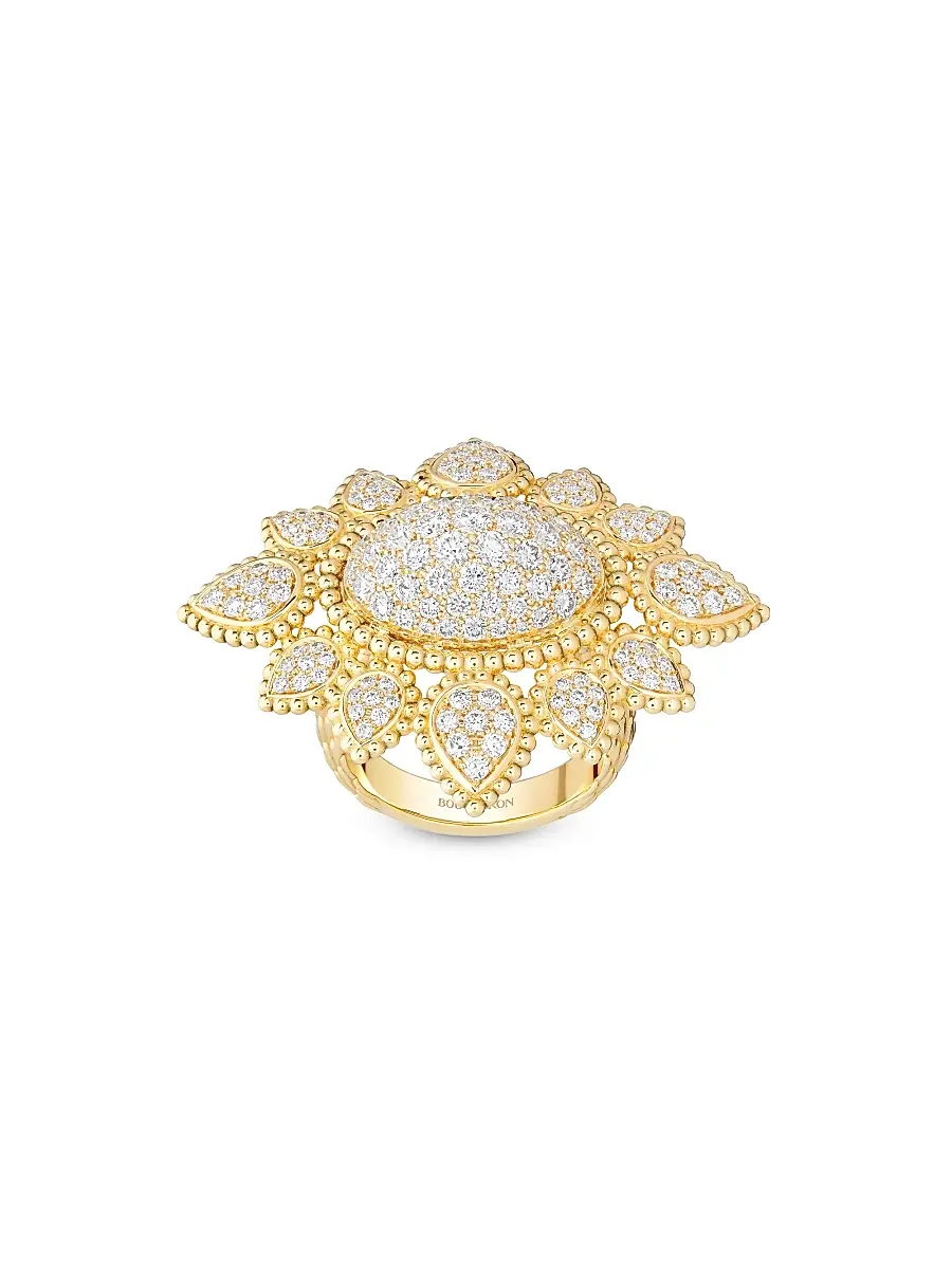 Boucheron Women's Serpent Bohème Vintage 18K Yellow Gold & 2.22 TCW Diamond Ring - Yellow Gold | Image 1 Boucheron Women's Serpent Bohème Vintage 18K Yellow Gold & 2.22 TCW Diamond Ring - Yellow Gold | Image 1