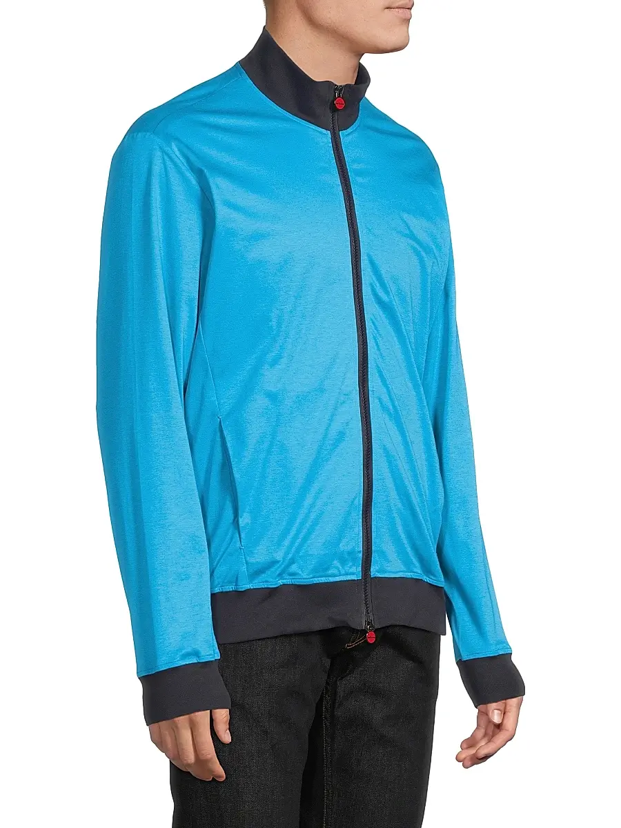 Kiton Men's Jersey Swim Jacket | Thumbnail 4