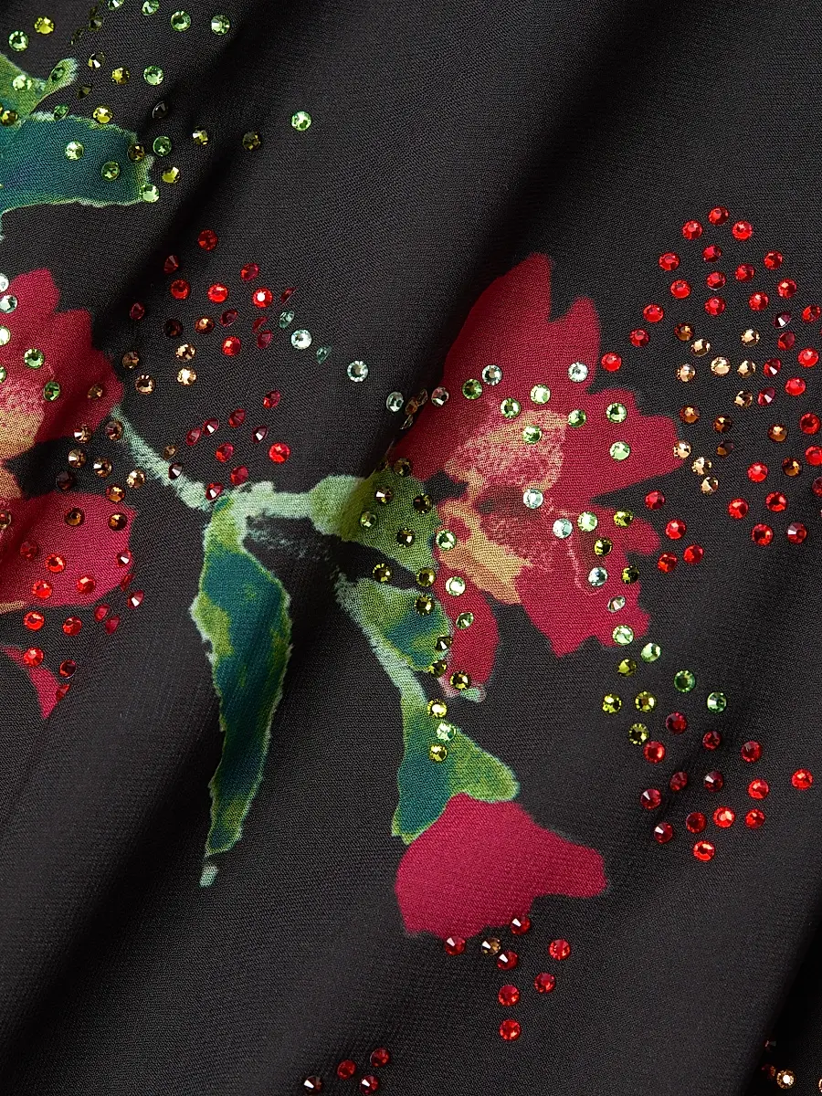 Ungaro Women's Eden Floral Halterneck Maxi Dress | Thumbnail 6