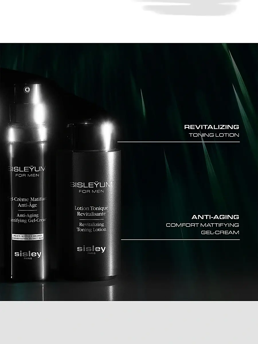 Sisley-Paris Men's Sisleÿum Anti-Aging Mattifying Gel | Thumbnail 9 Sisley-Paris Men's Sisleÿum Anti-Aging Mattifying Gel | Thumbnail 9