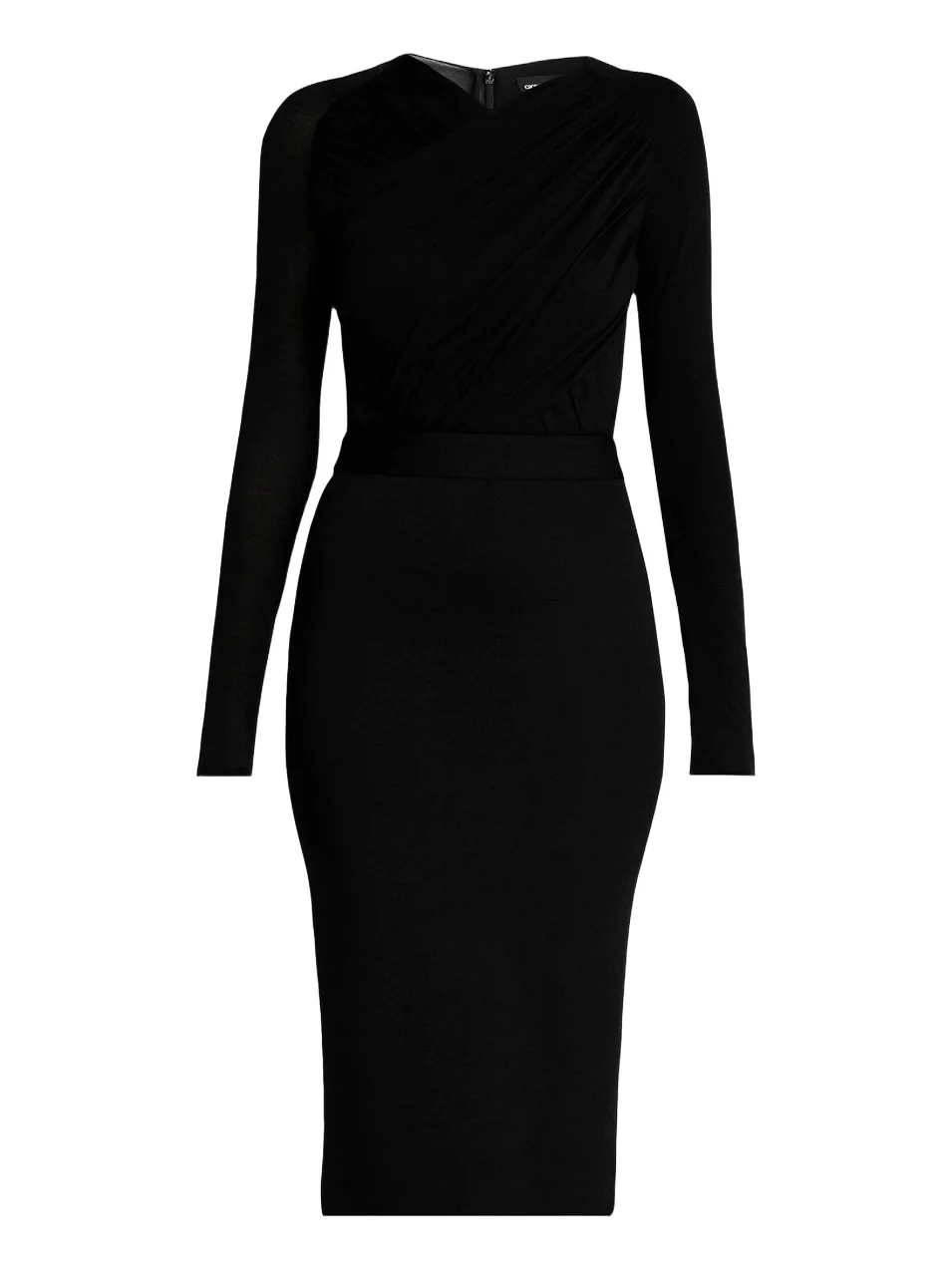 Women's Mix Media Sheath Dress Women's Mix Media Sheath Dress