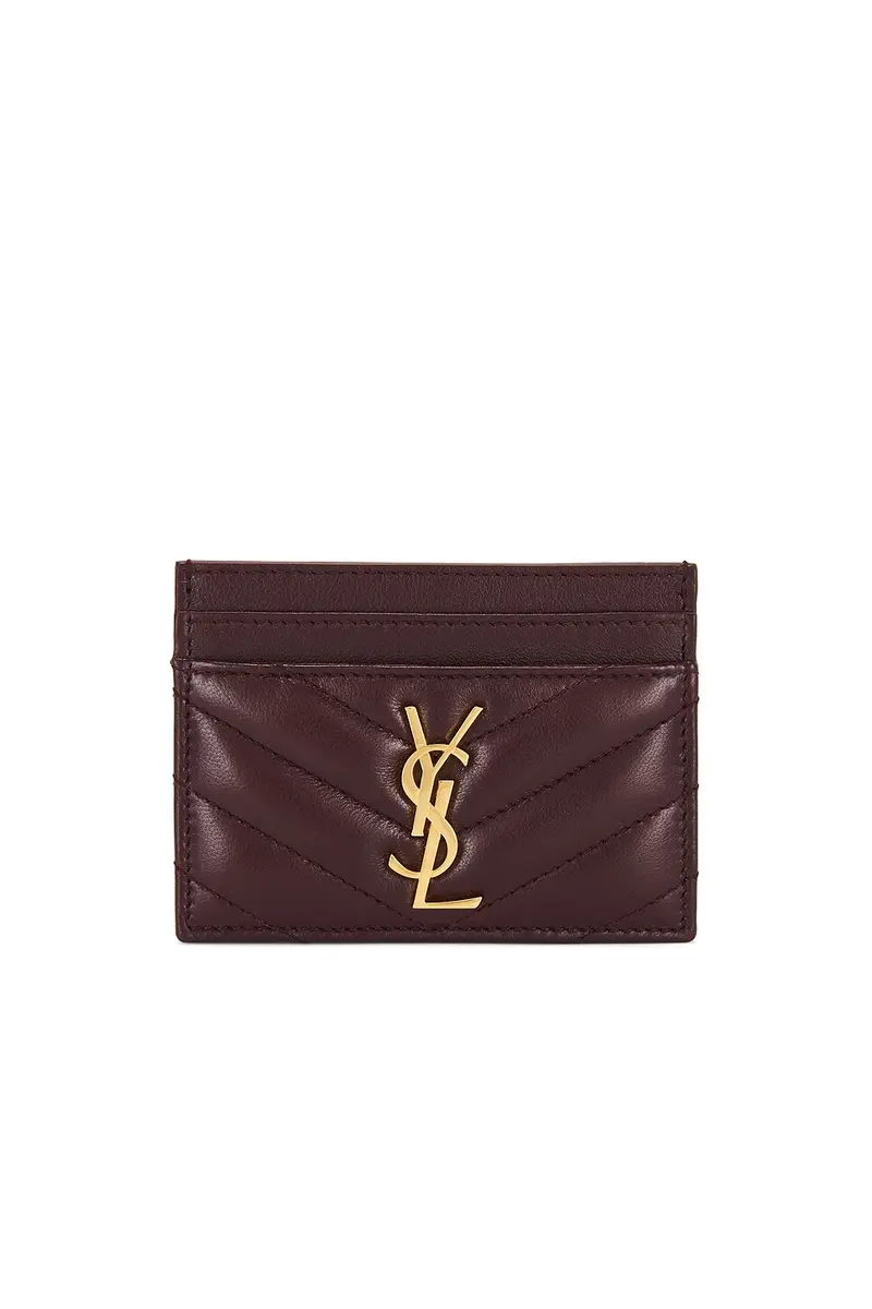 Saint Laurent Credit Card Case | Image 1 Saint Laurent Credit Card Case | Image 1