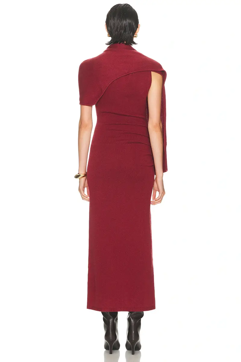 Simkhai Hathaway Midi Dress | Thumbnail 4 Simkhai Hathaway Midi Dress | Thumbnail 4