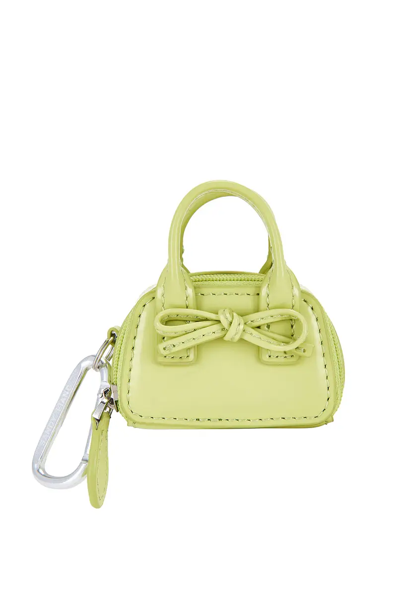 Sandy Liang Mini Secure Bag Key Chain | Image 1 Sandy Liang Mini Secure Bag Key Chain | Image 1