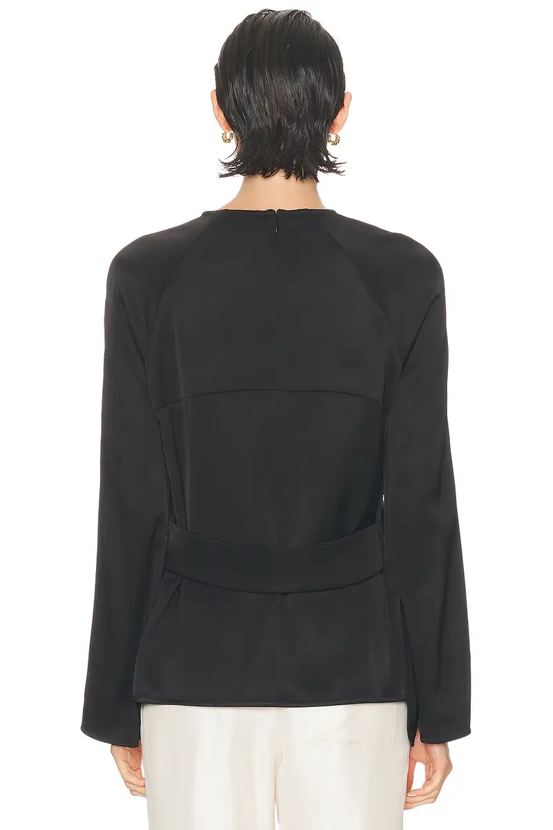 Loulou de Saison Aiza Long Sleeve Blouse | Thumbnail 3 Loulou de Saison Aiza Long Sleeve Blouse | Thumbnail 3
