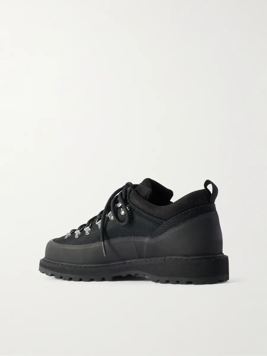 Diemme Roccia Basso Sport Rubber and Suede-Trimmed Tech-Shell Hiking Boots - Men | Thumbnail 4