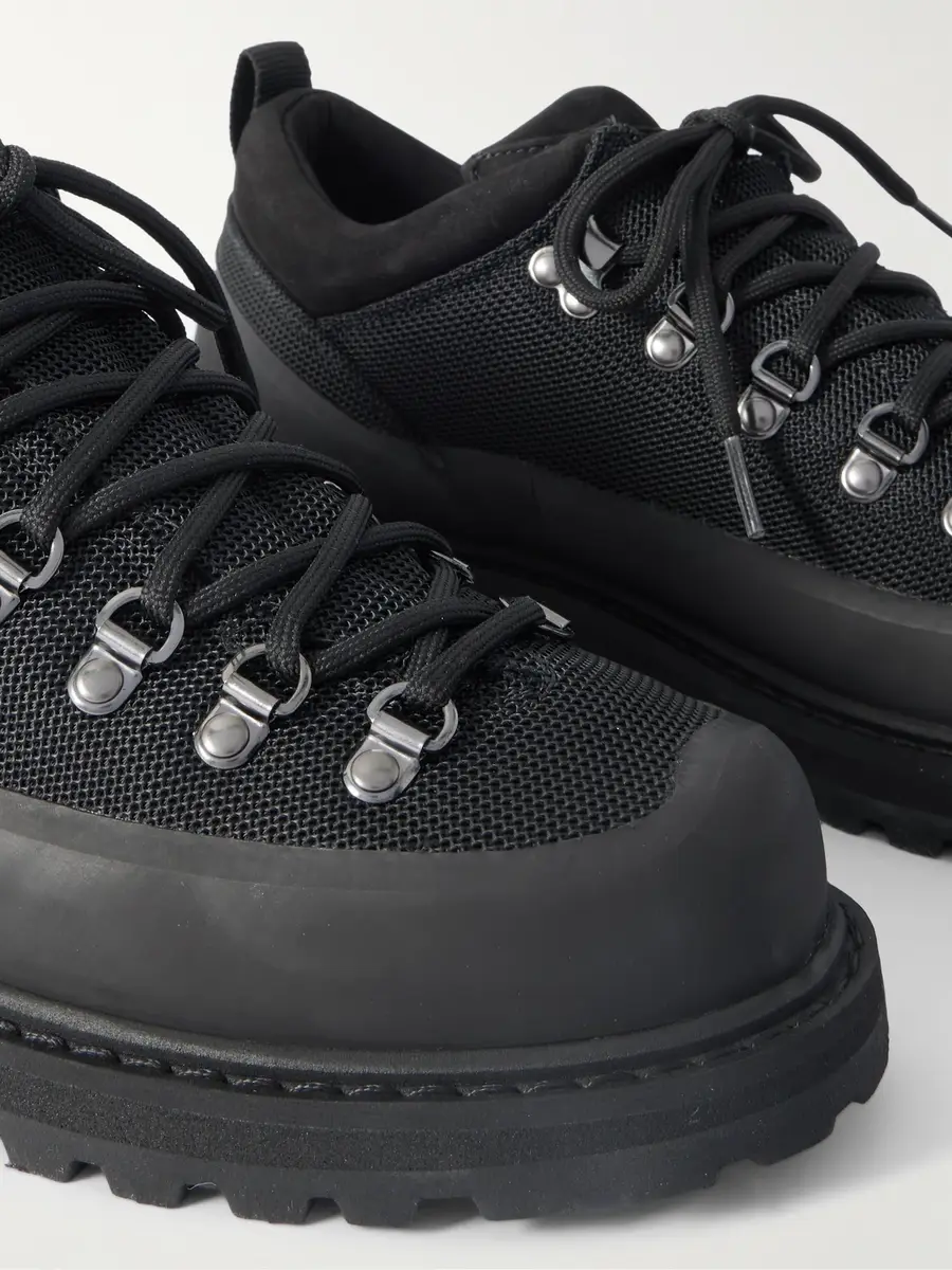 Diemme Roccia Basso Sport Rubber and Suede-Trimmed Tech-Shell Hiking Boots - Men | Thumbnail 5