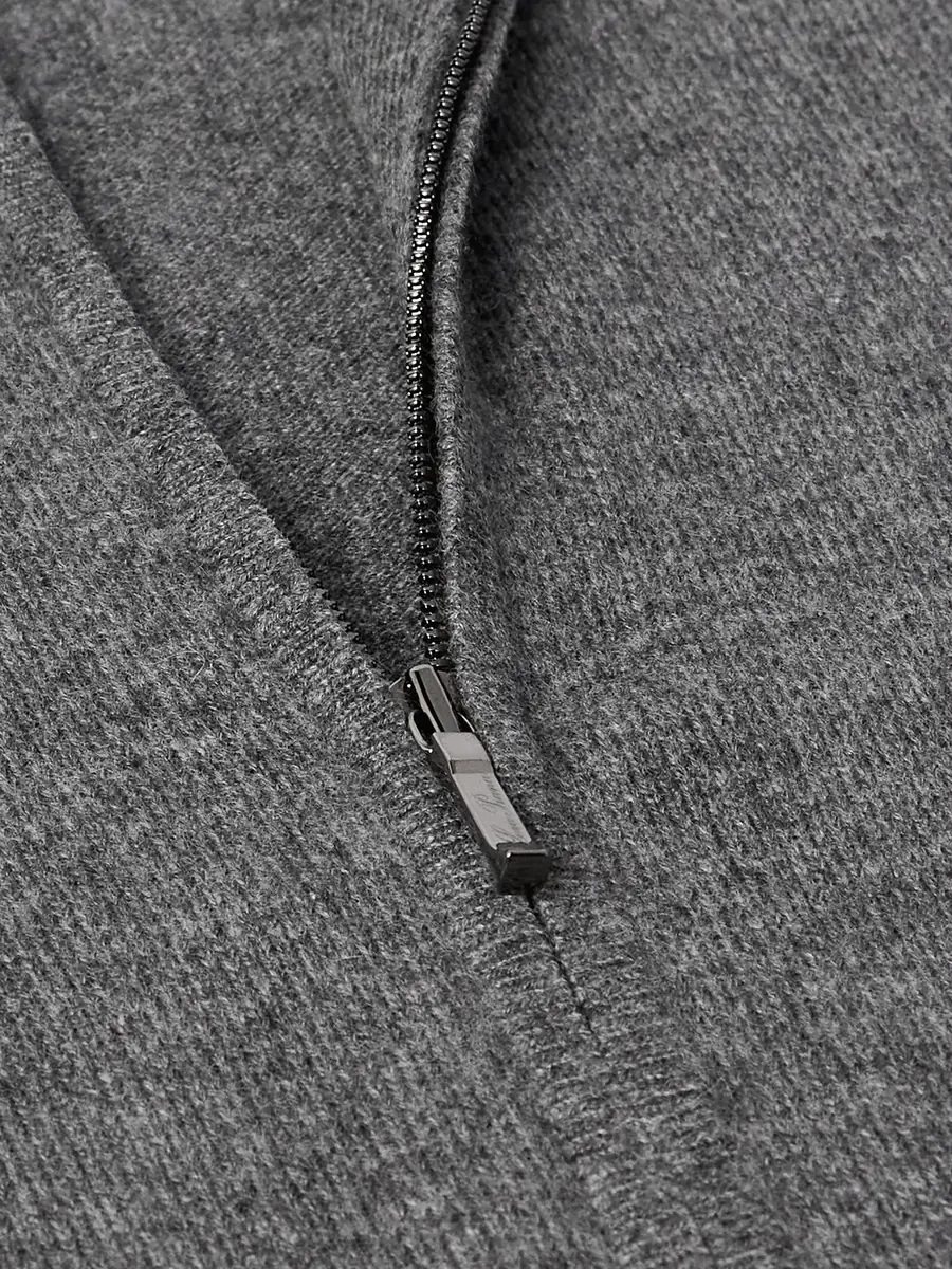 Loro Piana Cashmere Zip-Up Sweater - Men | Thumbnail 5 Loro Piana Cashmere Zip-Up Sweater - Men | Thumbnail 5