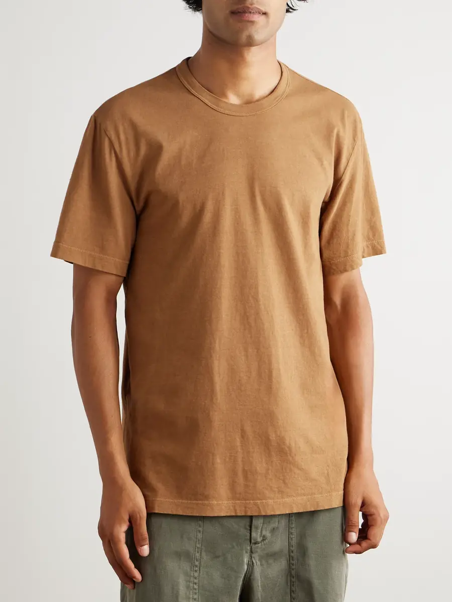 James Perse Combed Cotton-Jersey T-Shirt - Men | Thumbnail 3