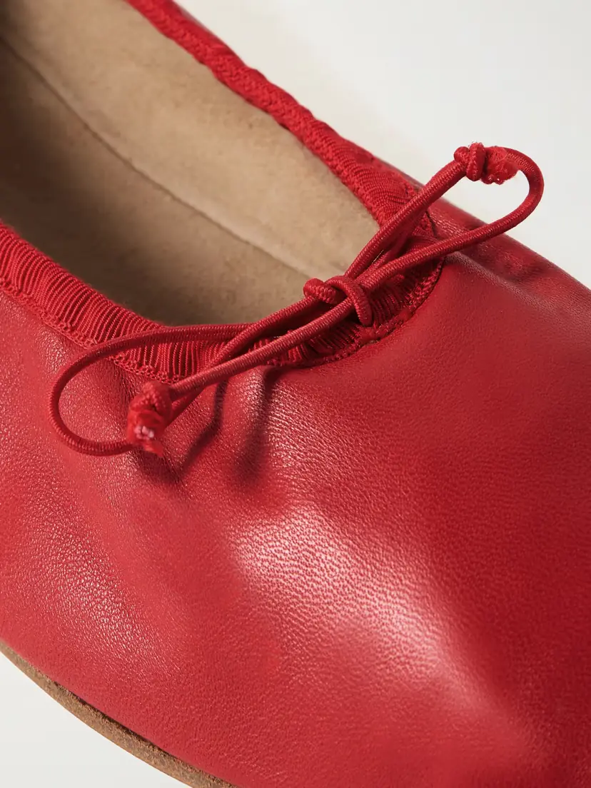 The Row Leather Ballet Flats | Thumbnail 4
