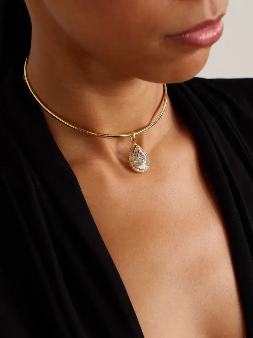 SHAY 18-karat Gold Diamond Necklace | Thumbnail 2 SHAY 18-karat Gold Diamond Necklace | Thumbnail 2