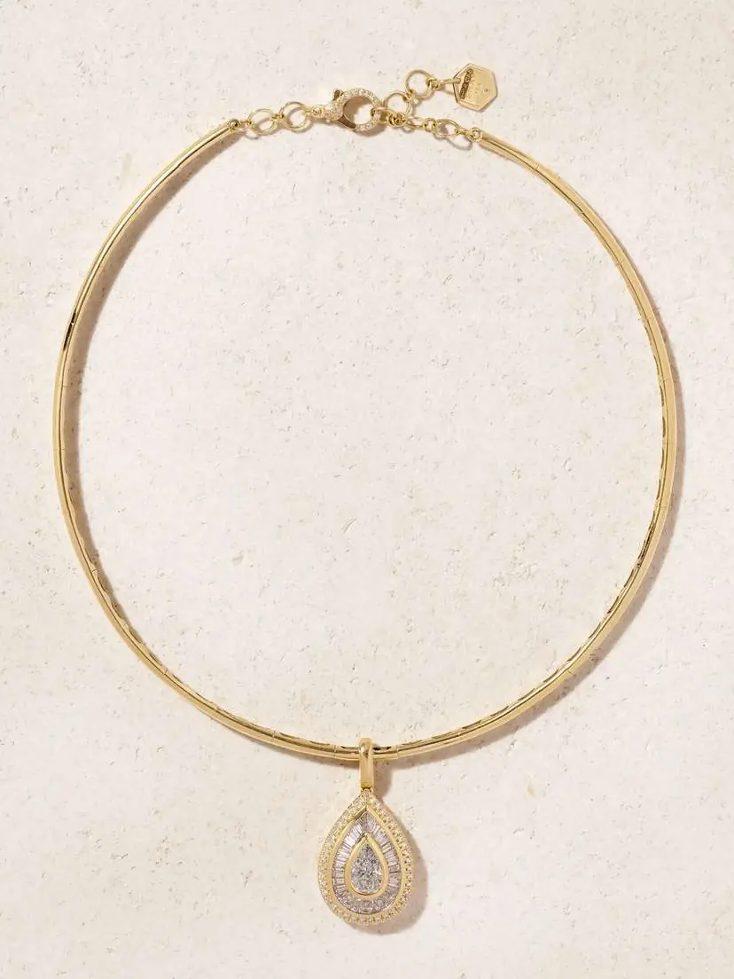 SHAY 18-karat Gold Diamond Necklace | Thumbnail 4 SHAY 18-karat Gold Diamond Necklace | Thumbnail 4