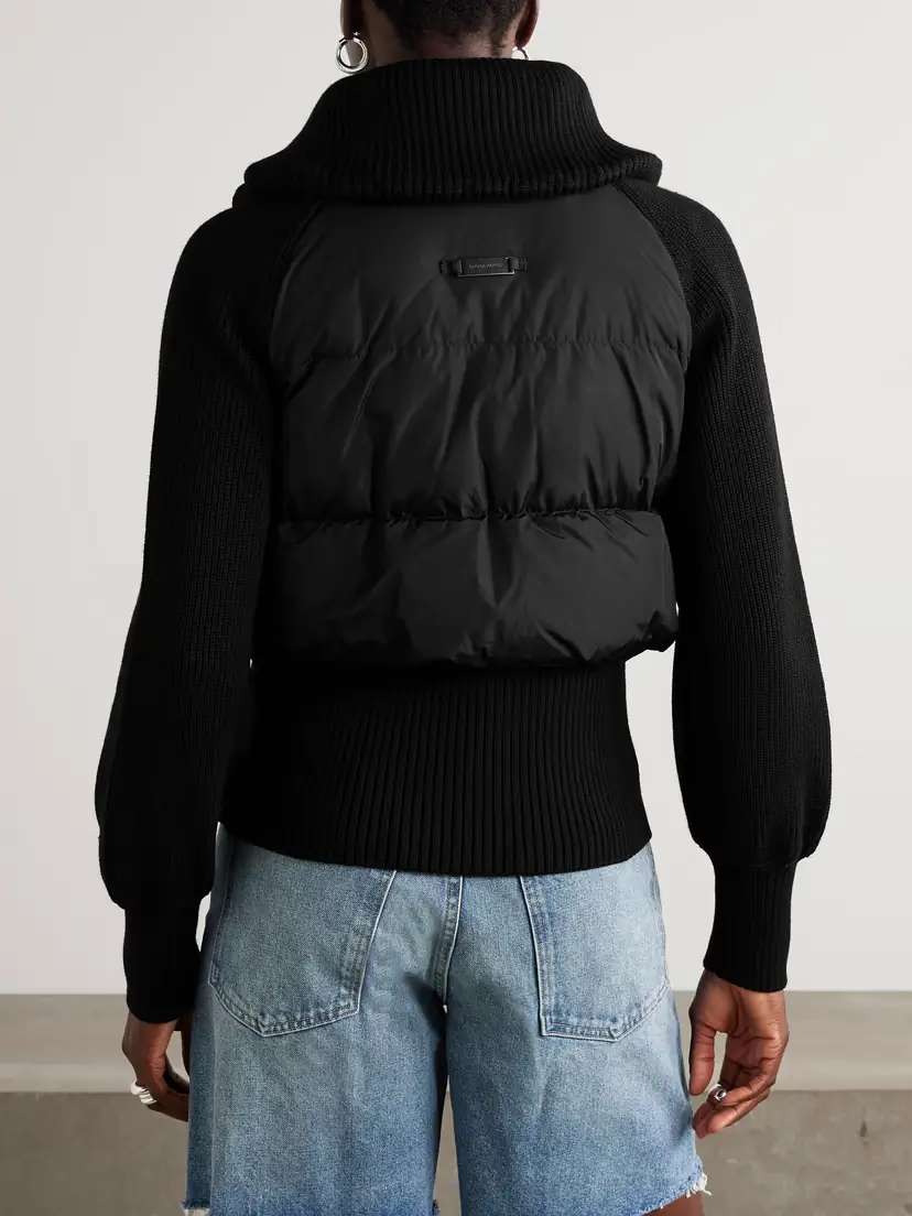 Canada Goose Hybridge® Astoria Wool-trimmed Quilted Shell Down Jacket | Thumbnail 4