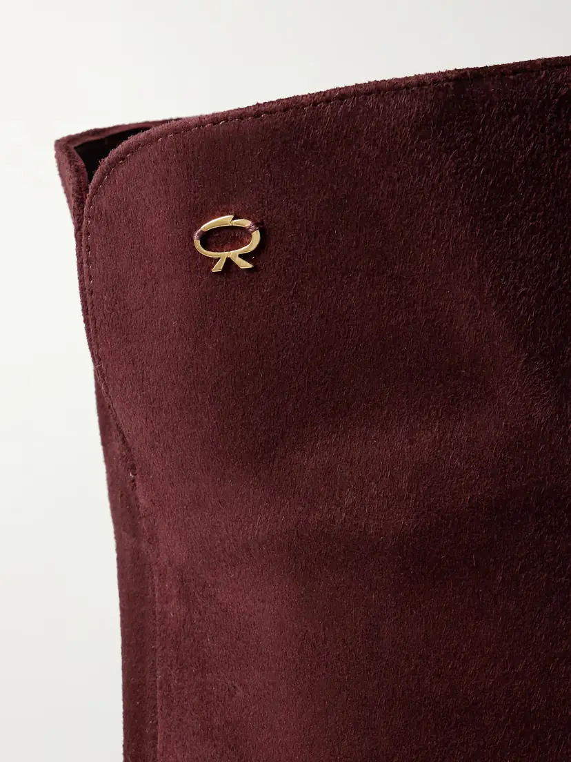 Gianvito Rossi 85 Suede Over-the-knee Boots | Thumbnail 4 Gianvito Rossi 85 Suede Over-the-knee Boots | Thumbnail 4