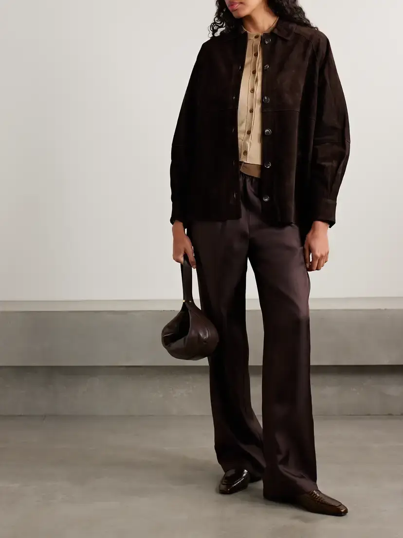 Staud Josette Suede Jacket | Thumbnail 2