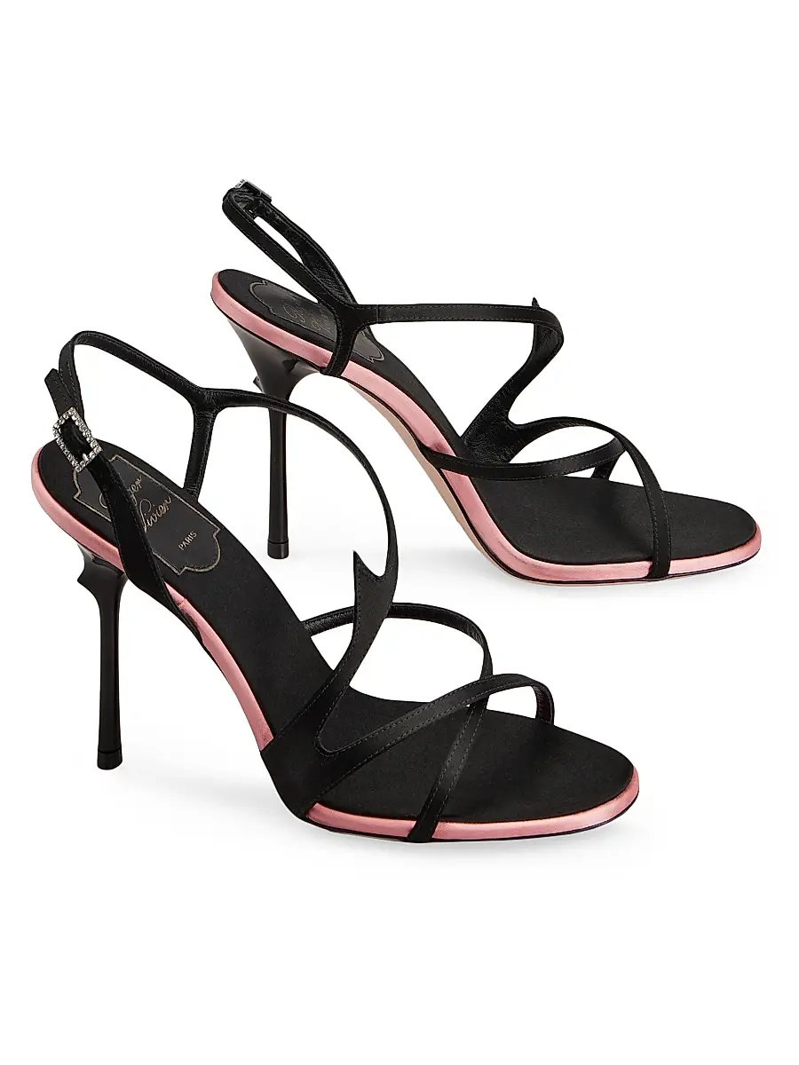 Roger Vivier Women's Epine 100MM Strappy Sandals | Thumbnail 2 Roger Vivier Women's Epine 100MM Strappy Sandals | Thumbnail 2
