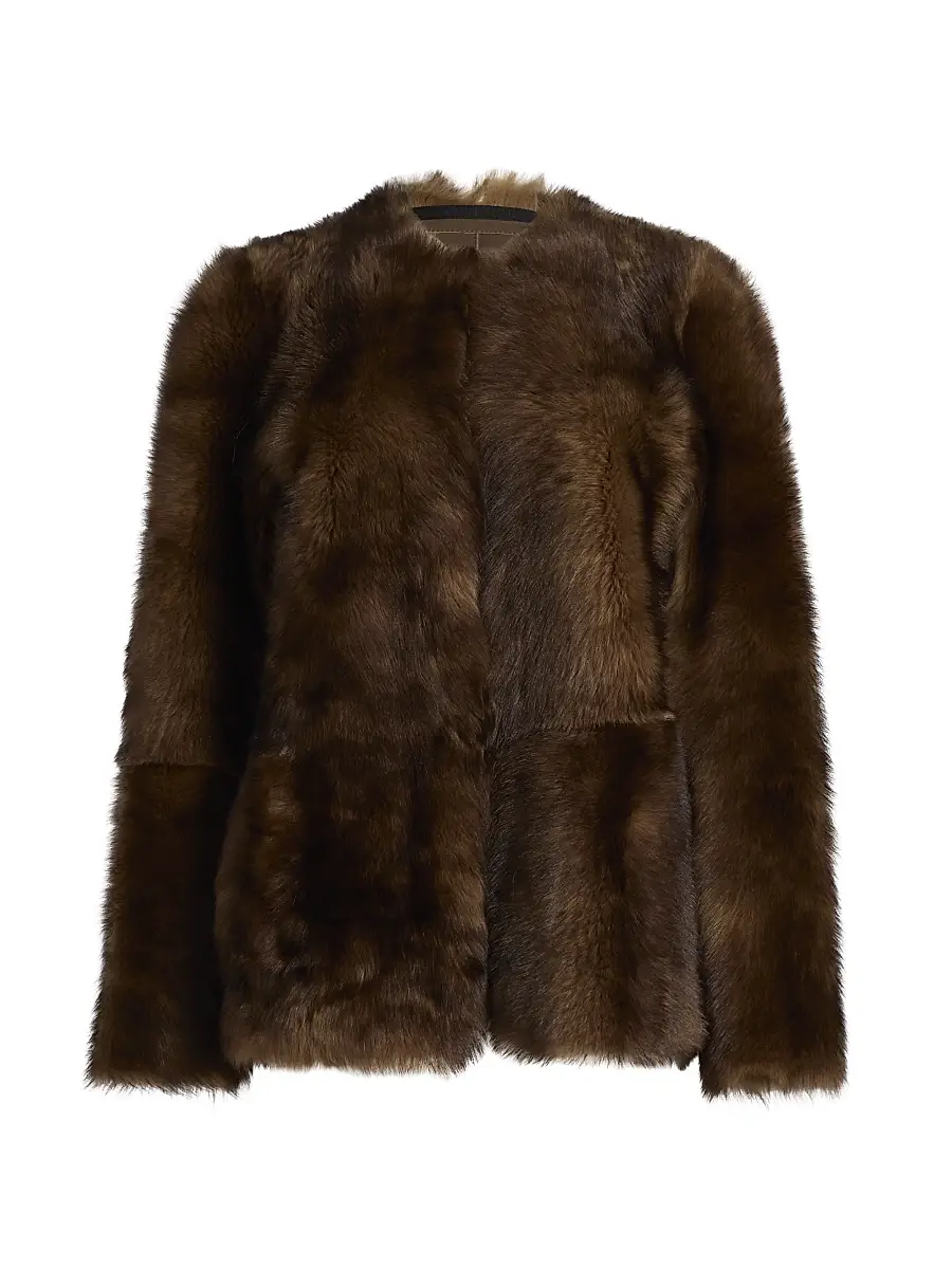 Women's Hypnotic Tip Shearling Jacket - Toffee Women's Hypnotic Tip Shearling Jacket - Toffee