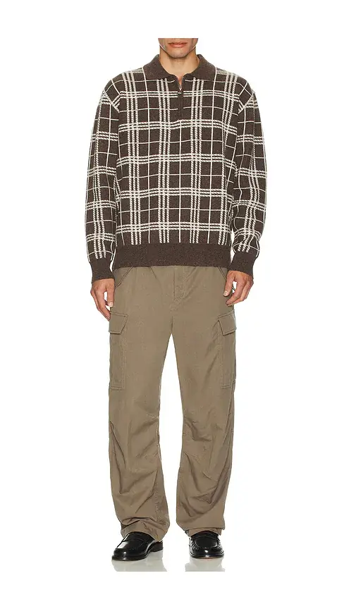 Simkhai Klaus Zip Polo Sweater | Thumbnail 2