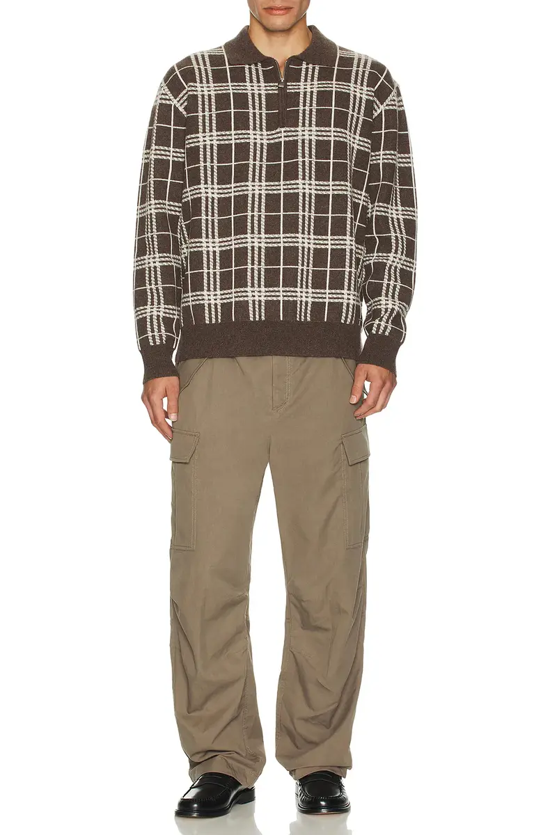 Simkhai Klaus Zip Polo Sweater | Thumbnail 4