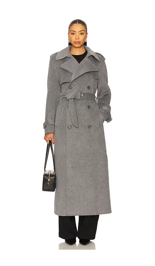 Simkhai Rumi Belted Long Coat | Thumbnail 2 Simkhai Rumi Belted Long Coat | Thumbnail 2
