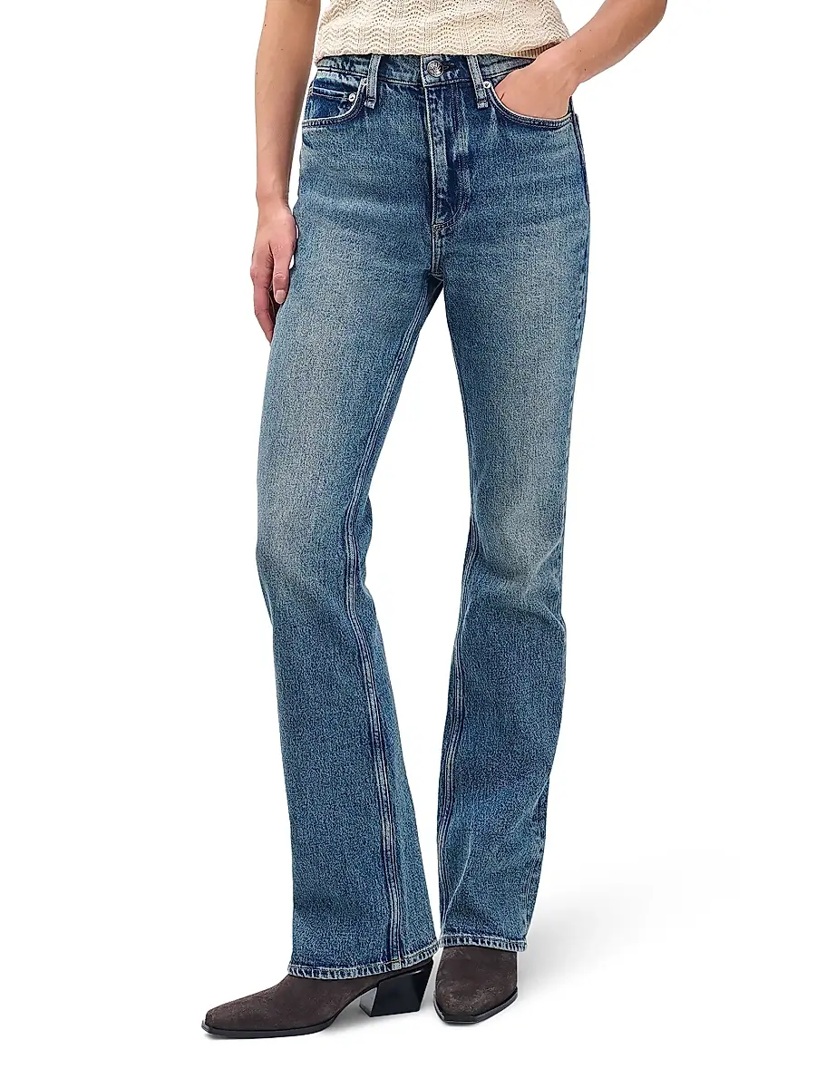 rag & bone Women's Peyton High-Rise Stretch Boot-Cut Jeans | Thumbnail 5 rag & bone Women's Peyton High-Rise Stretch Boot-Cut Jeans | Thumbnail 5