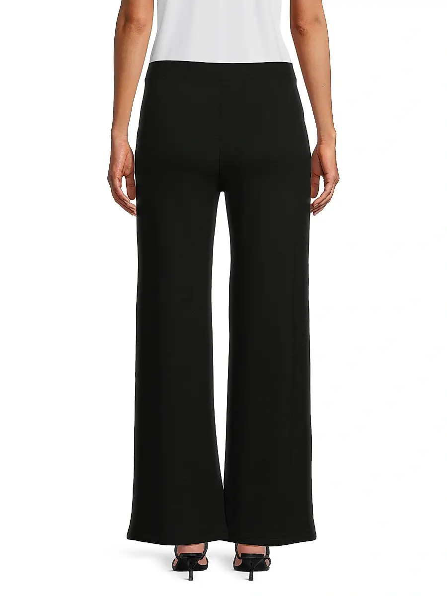 MAJESTIC FILATURES Women's French Terry Wide-Leg Pants | Thumbnail 5