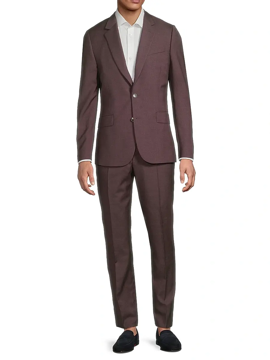Paul Smith Men's Soho Fit Wool Suit | Thumbnail 2