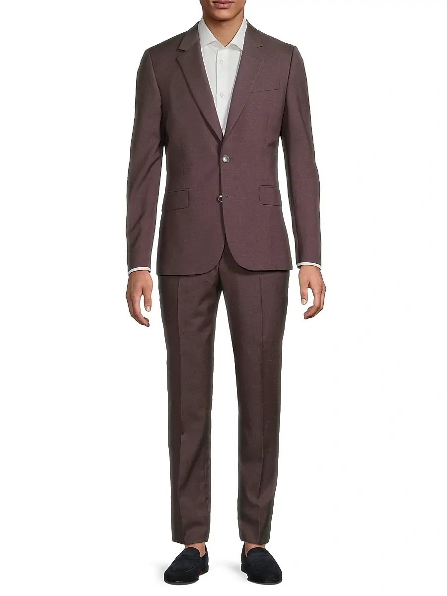 Paul Smith Men's Soho Fit Wool Suit | Thumbnail 3