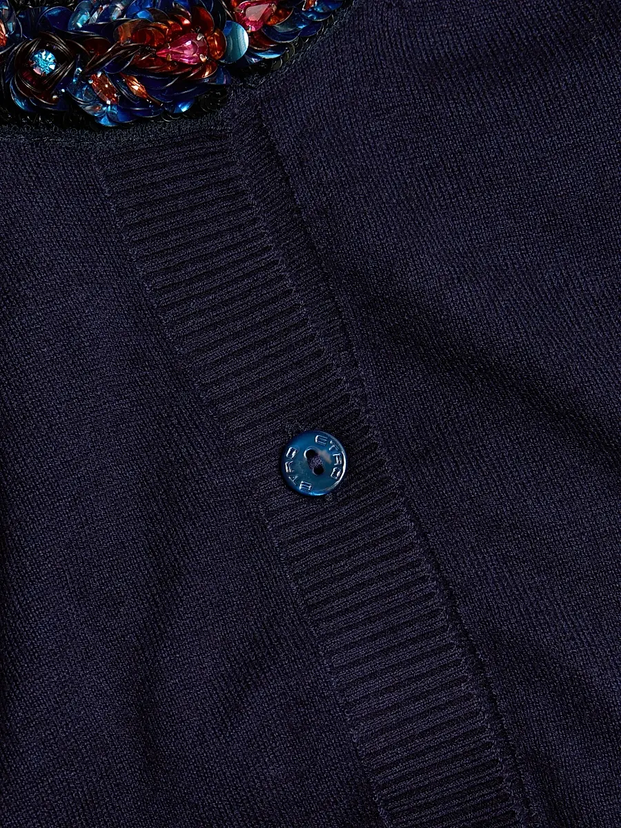 Etro Women's Jeweled Neckline Cardigan | Thumbnail 7