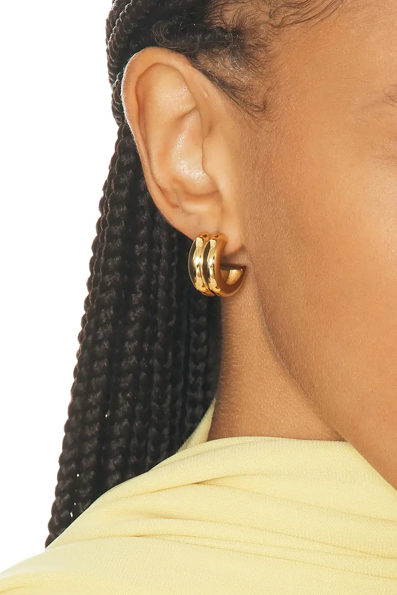 AGMES Giulia Hoop Earrings | Thumbnail 2