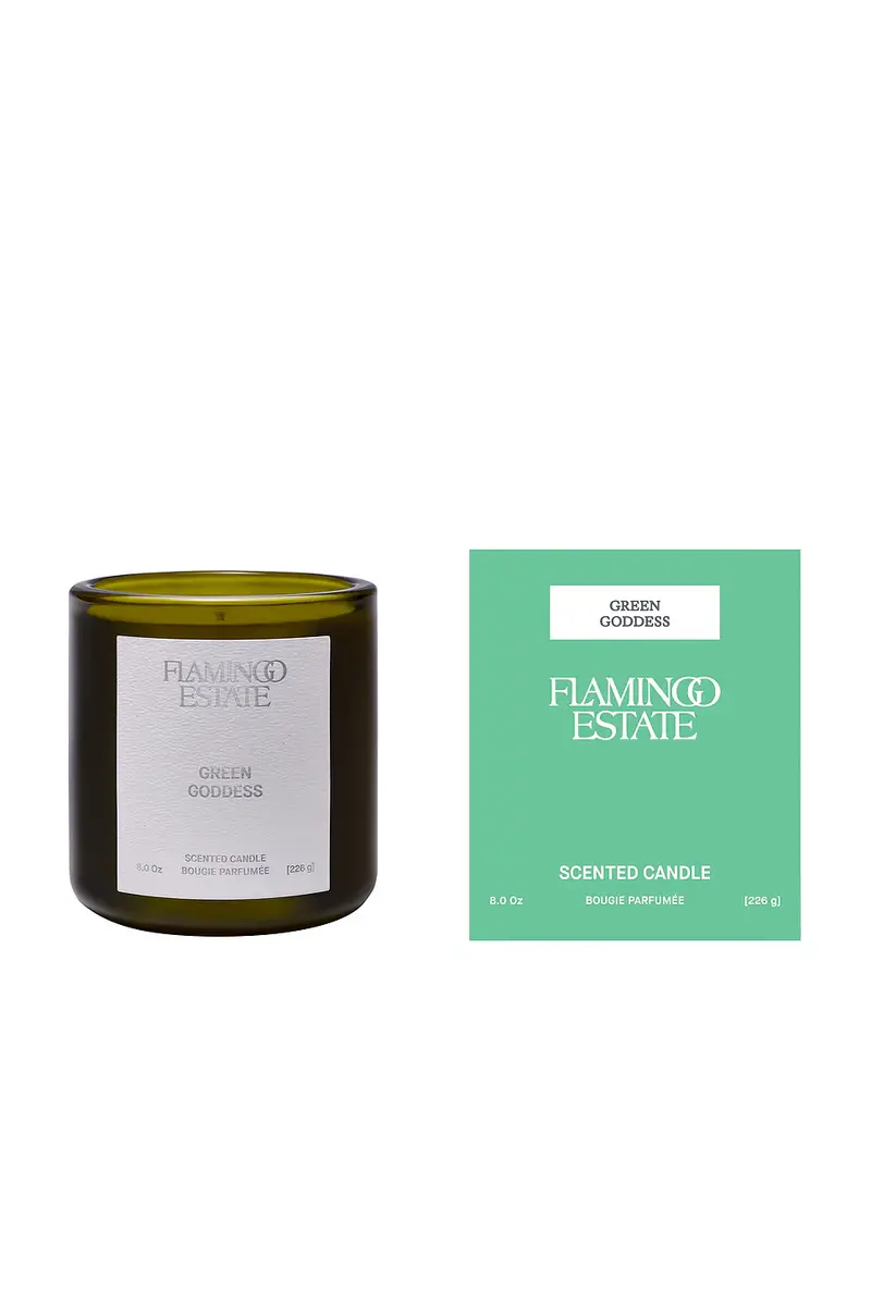 Flamingo Estate Green Goddess Candle