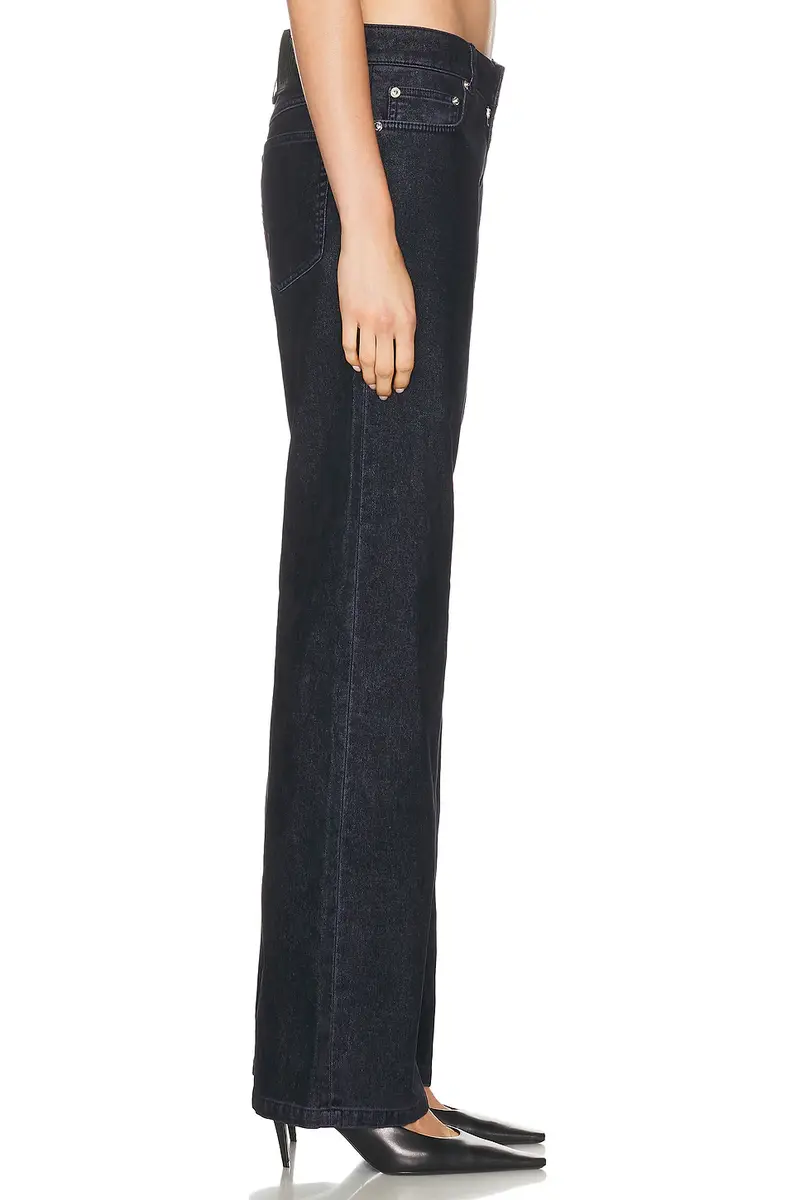 Jean Paul Gaultier Inseam Zip Detail Flock Pant | Thumbnail 3 Jean Paul Gaultier Inseam Zip Detail Flock Pant | Thumbnail 3