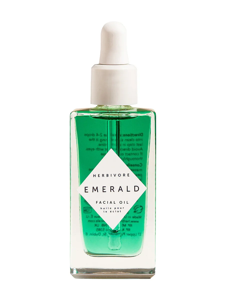 Herbivore Botanicals Emerald Hemp Seed + Adaptogens Calming Facial Oil