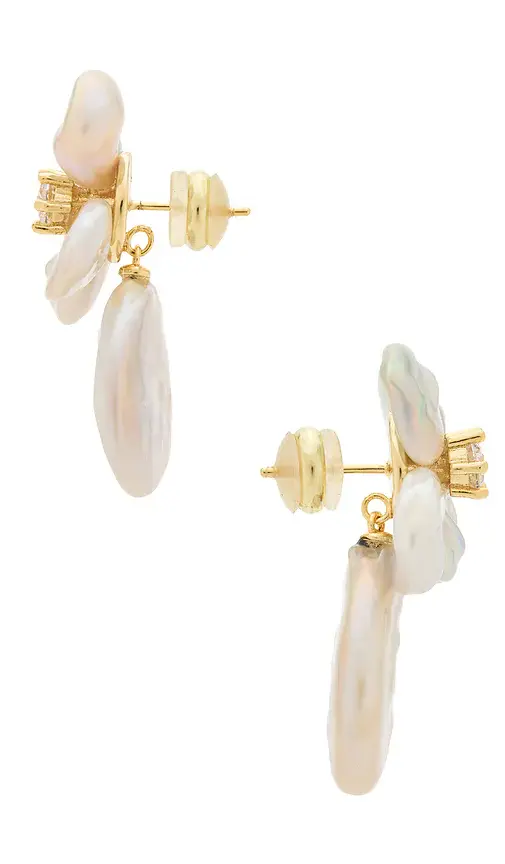 Shashi Fleur De Cleo Earring | Thumbnail 2 Shashi Fleur De Cleo Earring | Thumbnail 2